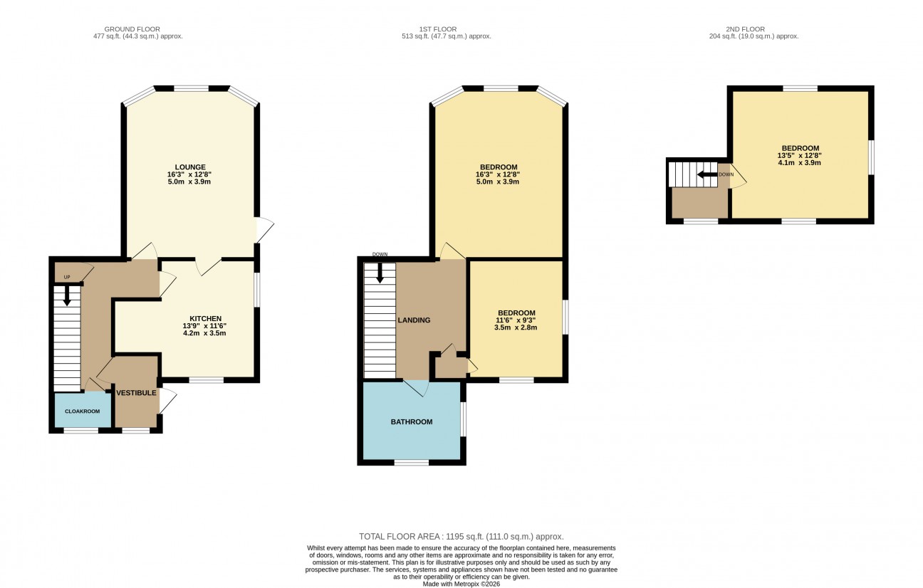 Floorplan - Eaton Lodge, Fairfield Avenue, Ramsey, IM8 2LS. - Plan 1 of 1