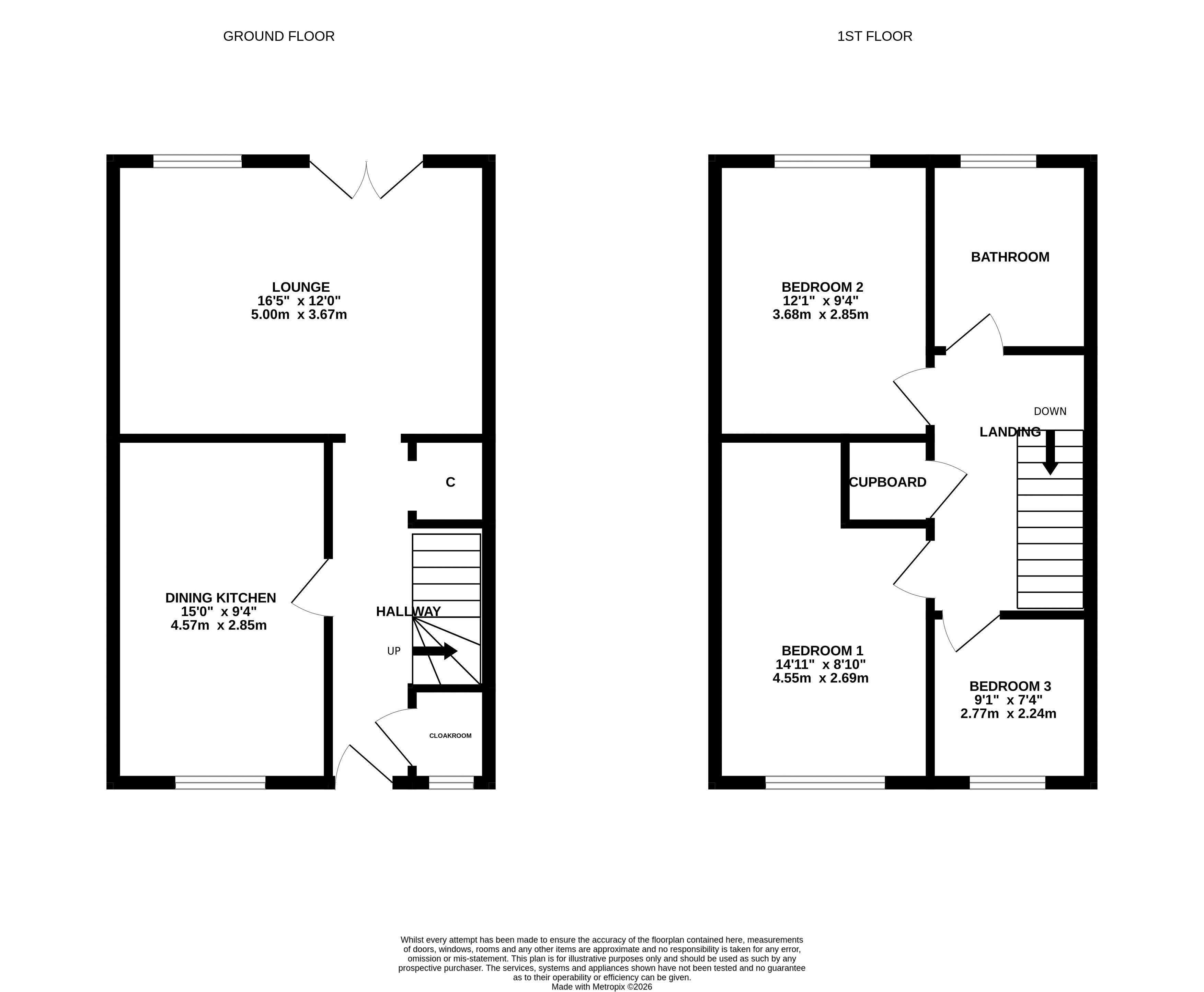 Floorplan - 16 Cronk View Crescent, Ballakilley, Port Erin IM9 6DU. - Plan 1 of 1