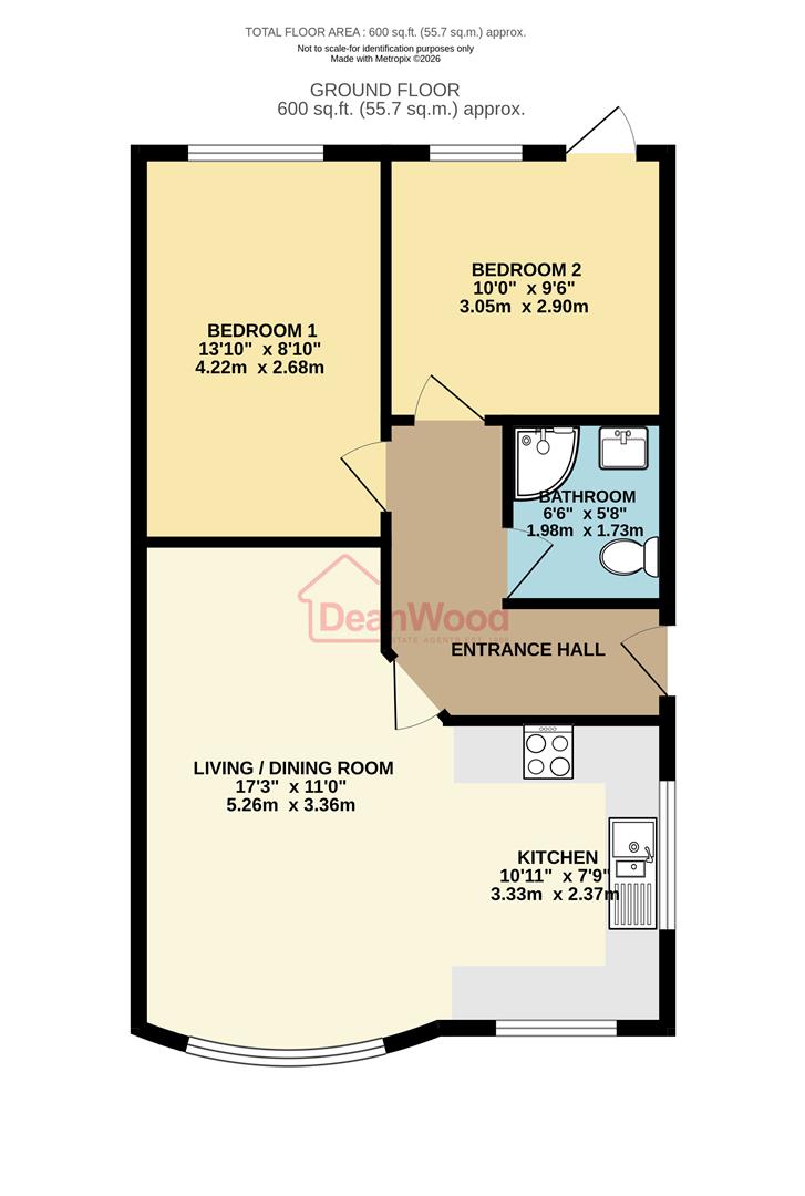 Floorplan - 50 Cooil Drive, Douglas, Isle Of Man. - Plan 1 of 1