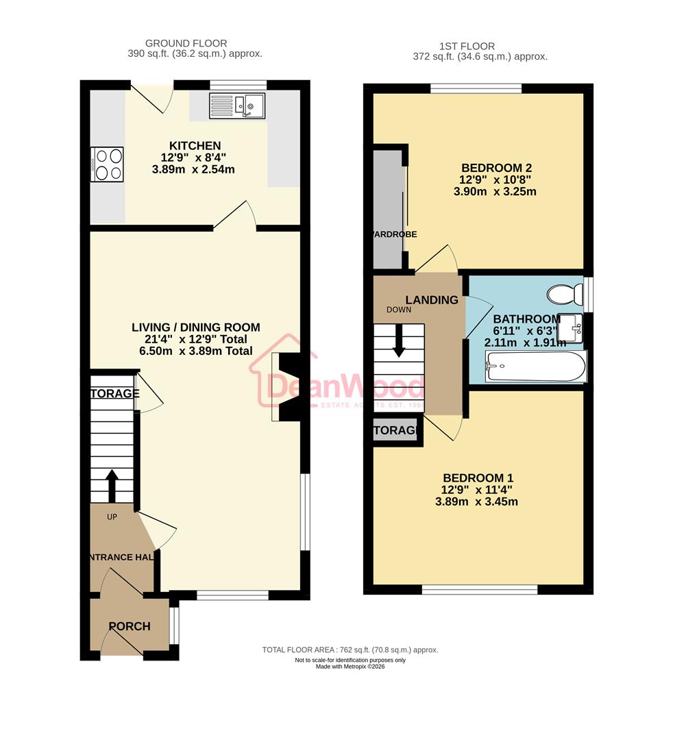 Floorplan - 20 Berry Woods Avenue, Douglas, Isle Of Man. - Plan 1 of 1