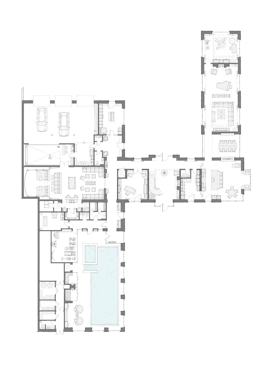 Floorplan - Ballacroak, Mullinaragher Road, St Marks IM9 3AQ, Santon. - Plan 1 of 2