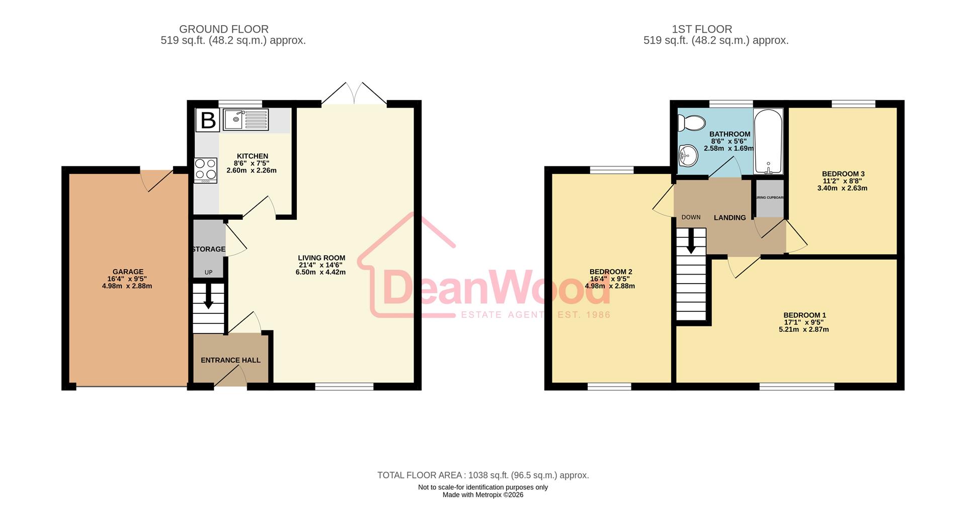 Floorplan - 6 Lakeside Road, Governors Hill, Douglas. - Plan 1 of 1