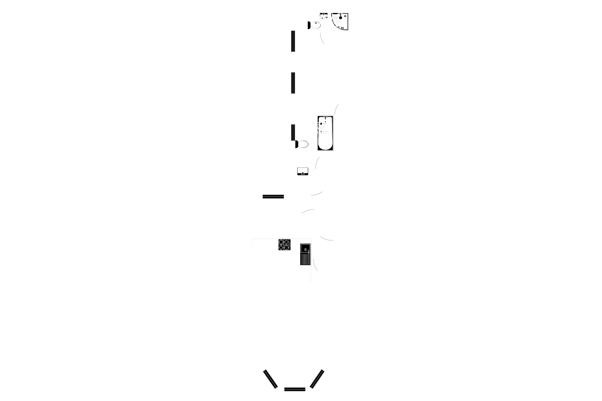 Floorplan - Flat 2, 7 Mona Drive, Douglas. - Plan 1 of 1