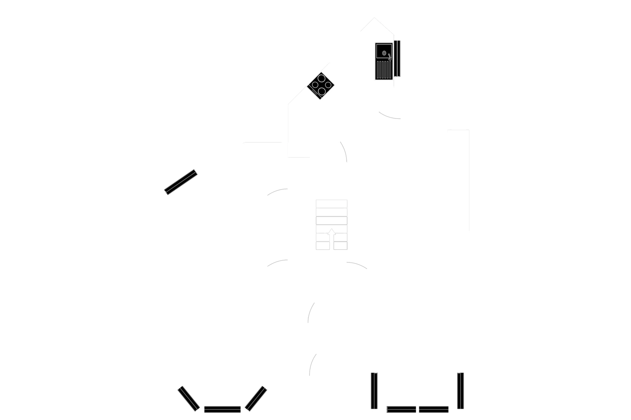Floorplan - Westbourne House, Walpole Road, Peel. - Plan 1 of 3