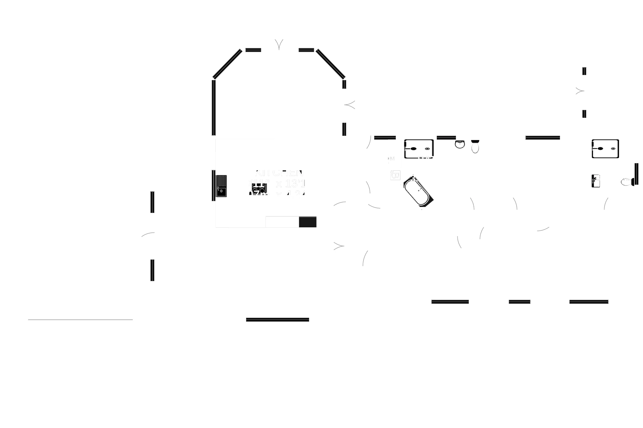 Floorplan - Thie Maynrys, Meainyn Close, Foxdale. - Plan 1 of 1