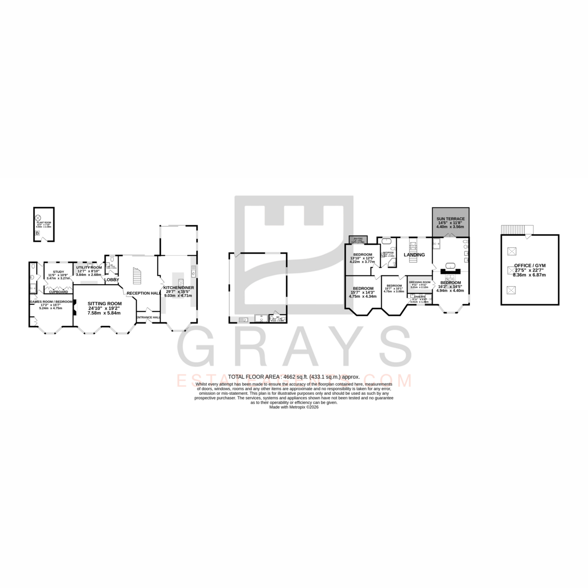 Floorplan - Slieu Lewaigue, Isle Of Man, IM7 1, Bride. - Plan 1 of 2