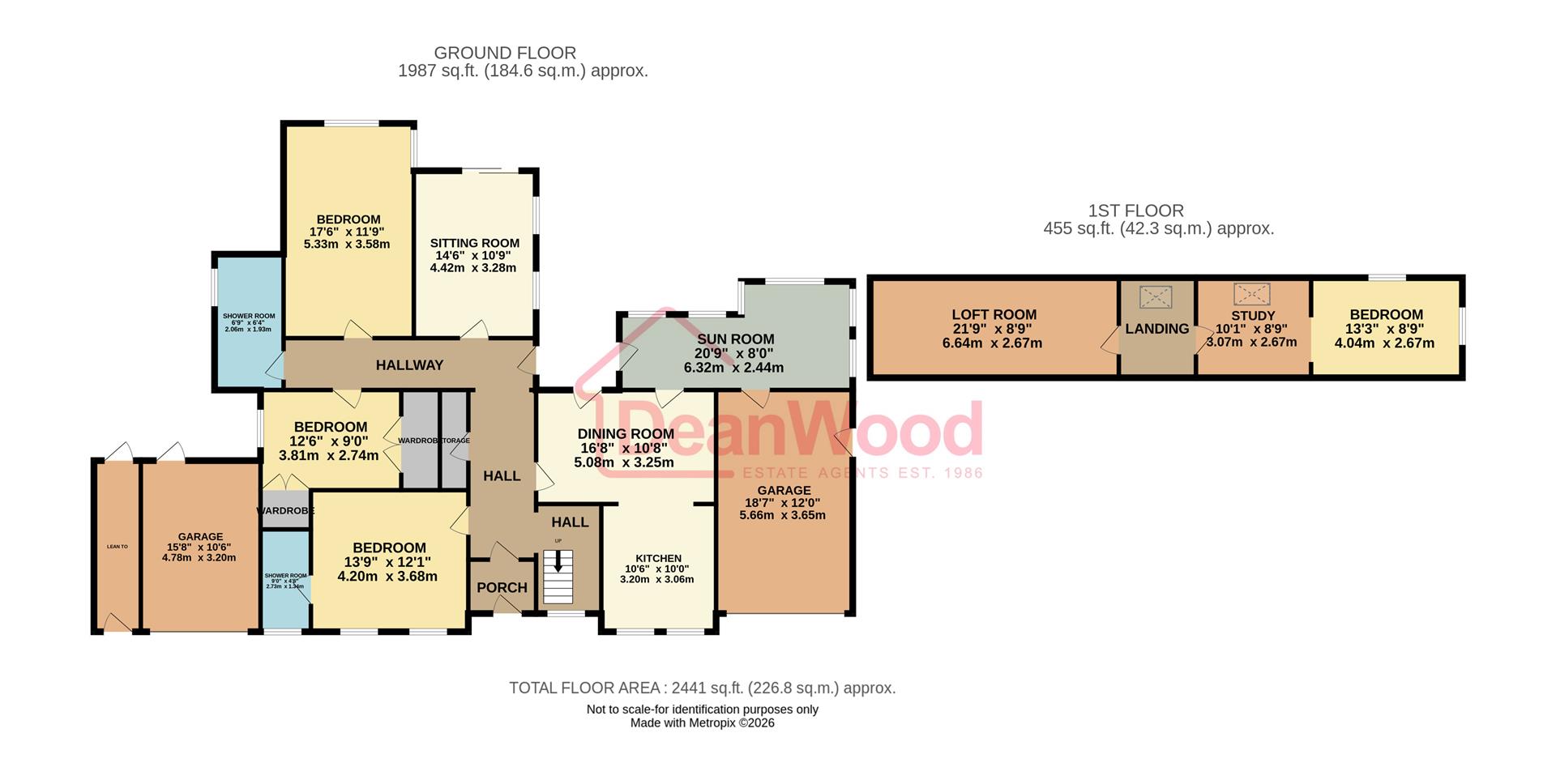 Floorplan - Cummal Beg Jurby Road, Ramsey. - Plan 1 of 2