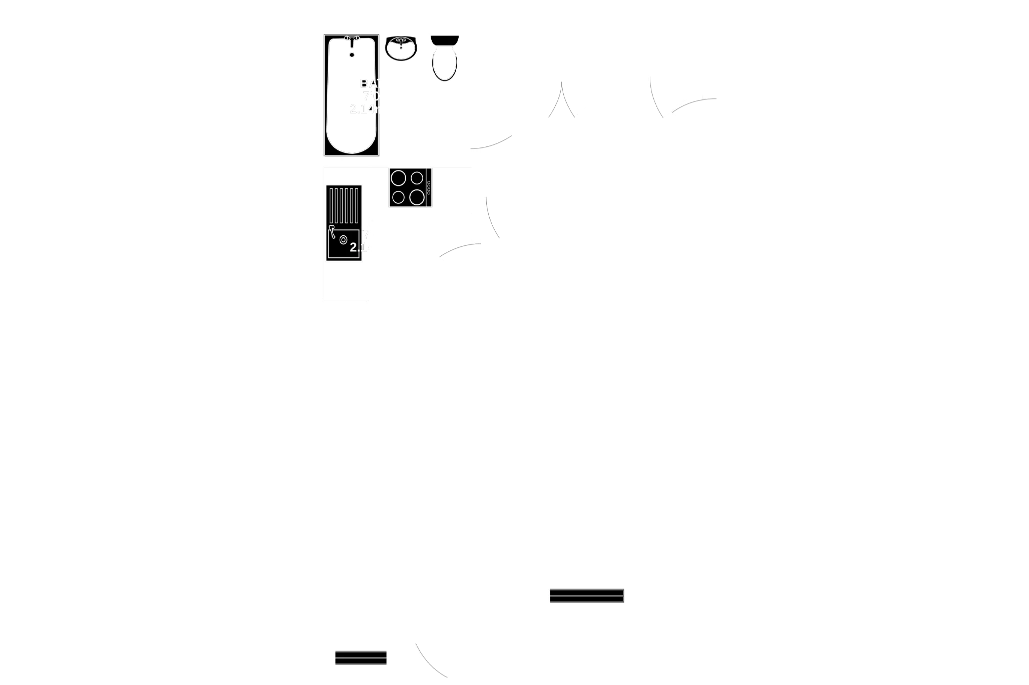 Floorplan - 36 Empress Apartments, Empress Terrace, Central Promenade, Douglas. - Plan 1 of 1