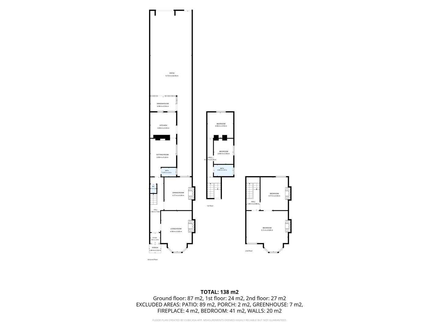 Floorplan - 133 Woodbourne Road, Douglas. - Plan 1 of 1