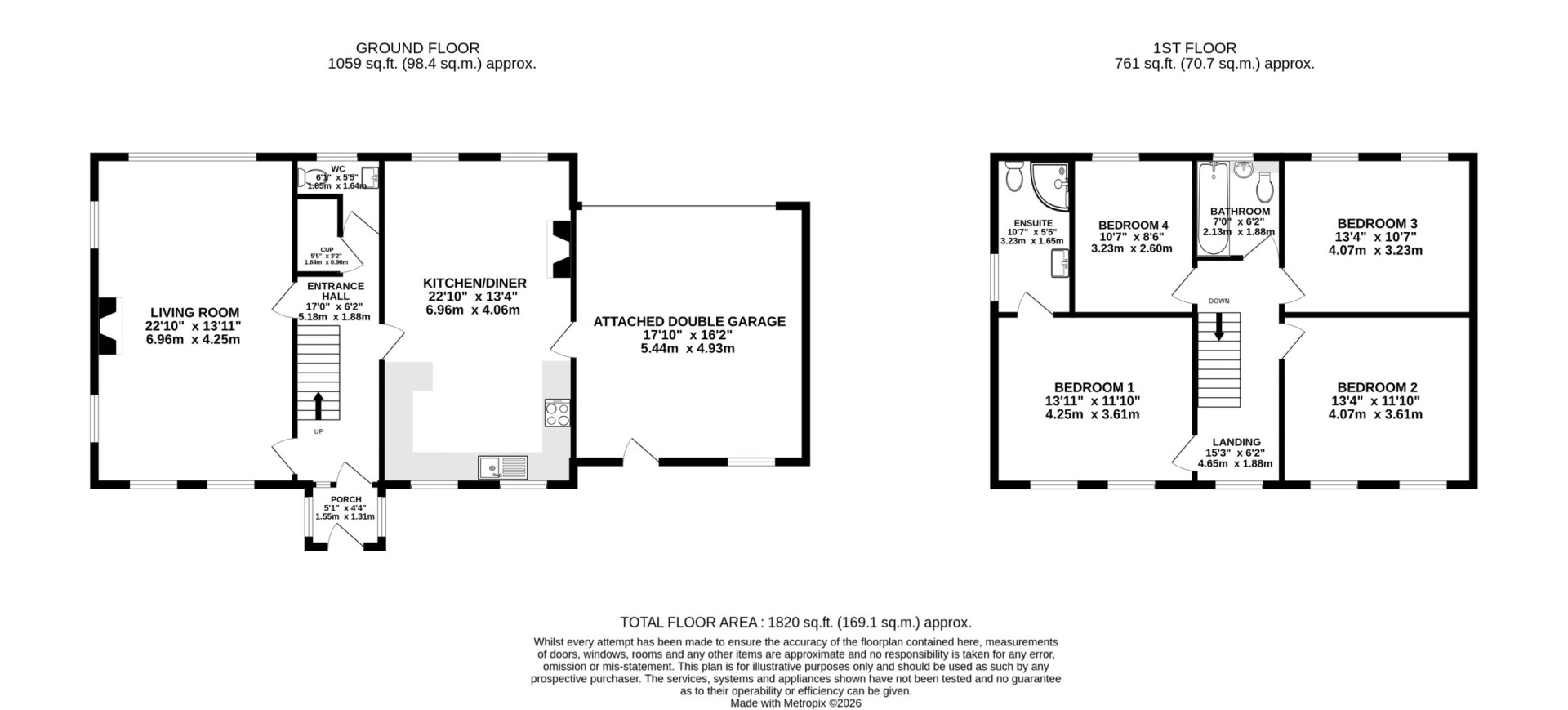 Floorplan - Ballachoan House, Glen Roy, Lonan, IM4 7QD, Baldrine. - Plan 1 of 3
