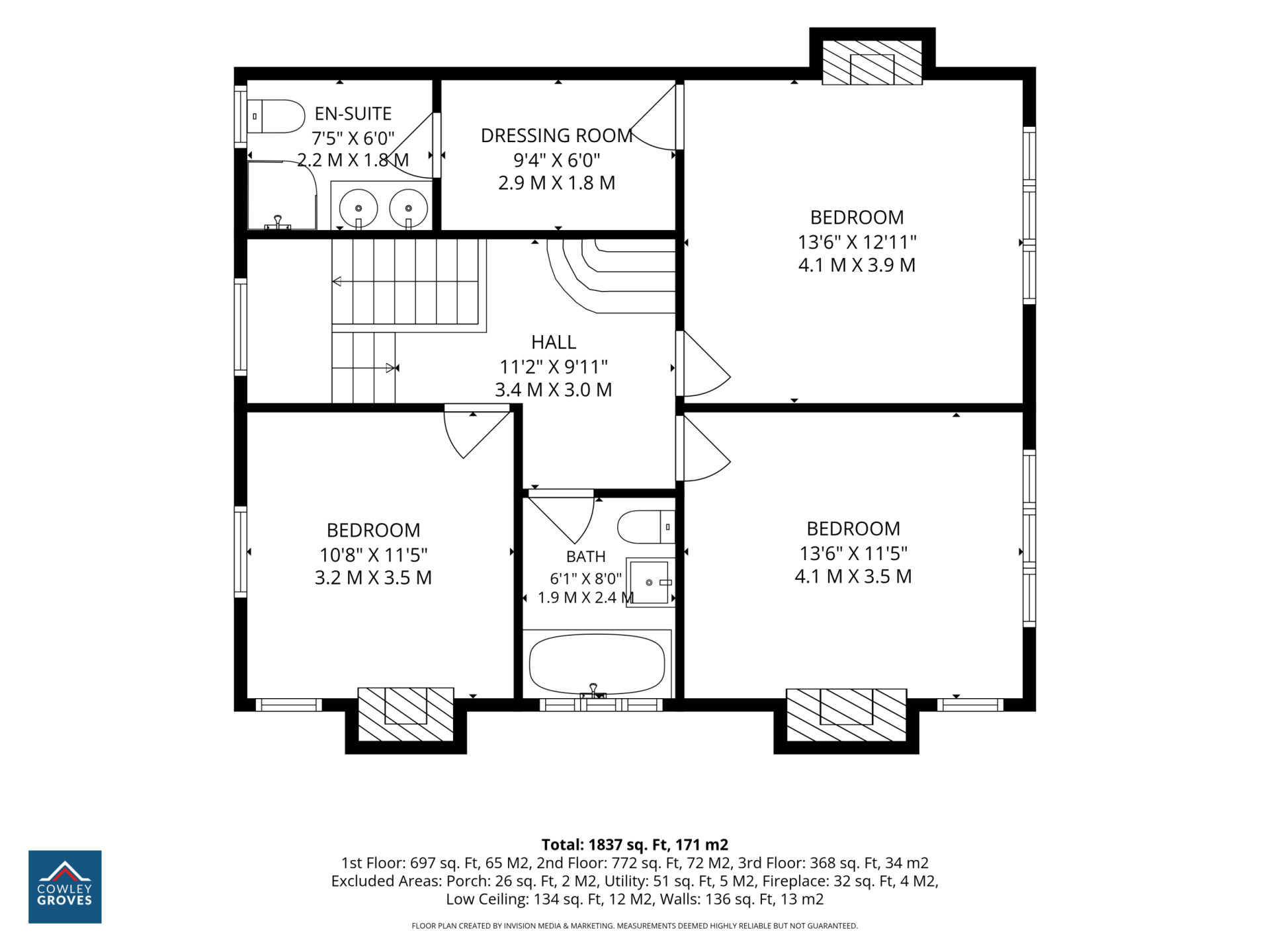 Floorplan - Woodbank, 23 Albany Road, Douglas, IM2 3NF. - Plan 3 of 4