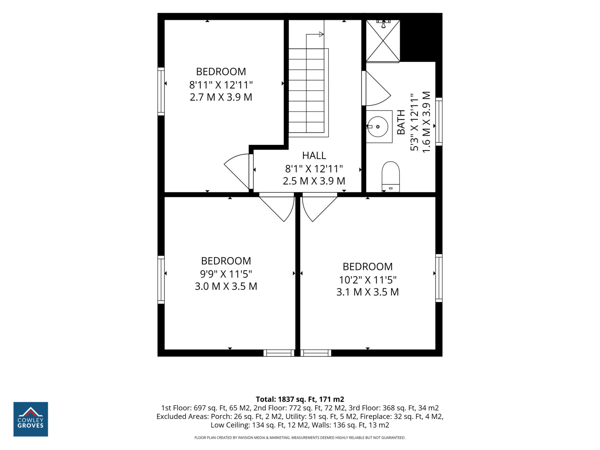 Floorplan - Woodbank, 23 Albany Road, Douglas, IM2 3NF. - Plan 4 of 4