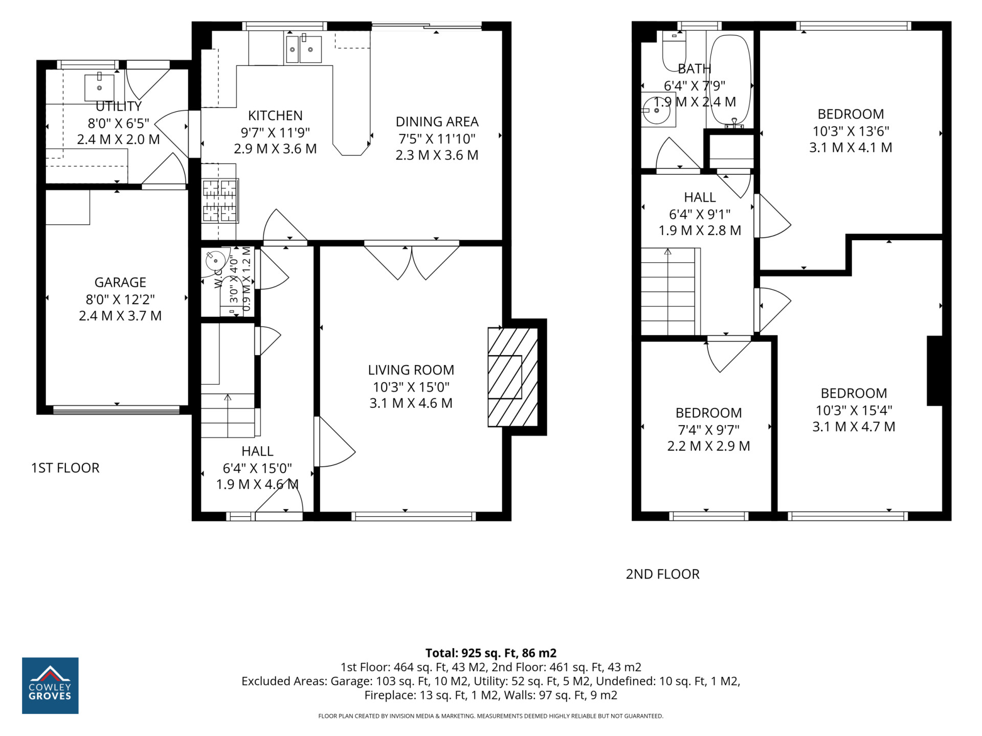 Floorplan - 13 Manor Road, Douglas, IM2 2NL. - Plan 1 of 3