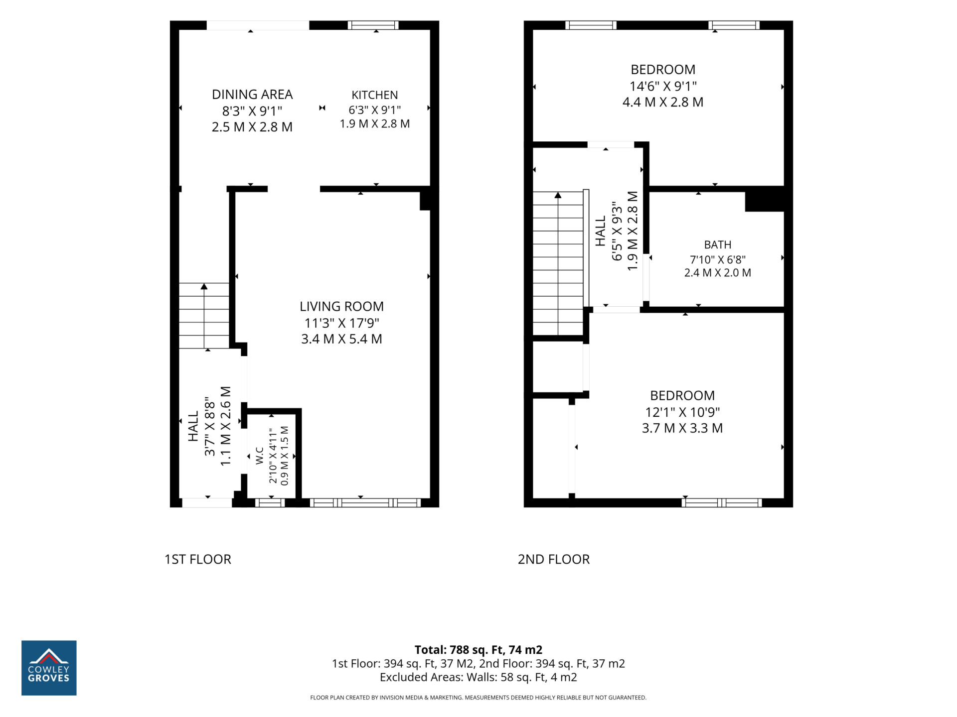 Floorplan - 3 Cherry Tree Drive, Crosby, IM4 2EE. - Plan 1 of 1