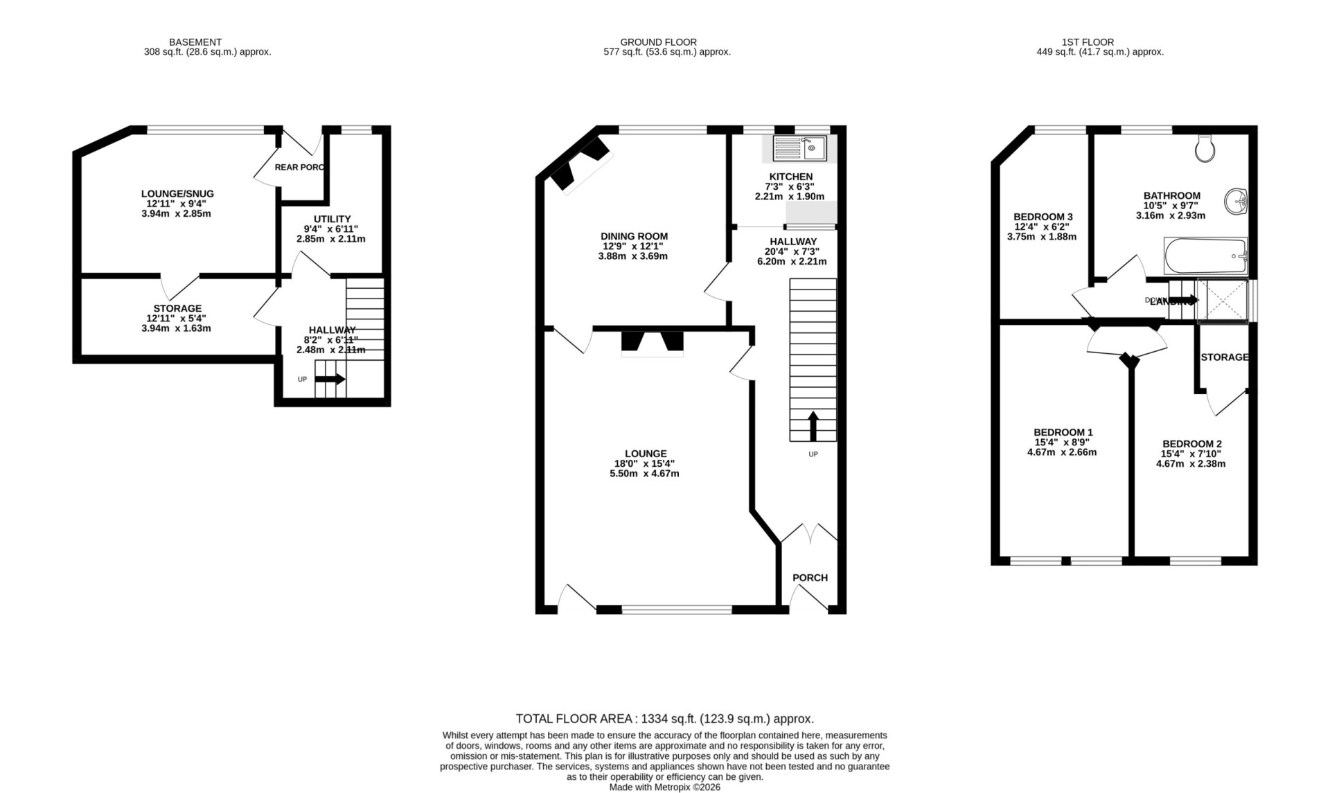 Floorplan - 2 Queens Drive East, Ramsey, IM8 1EJ. - Plan 1 of 1