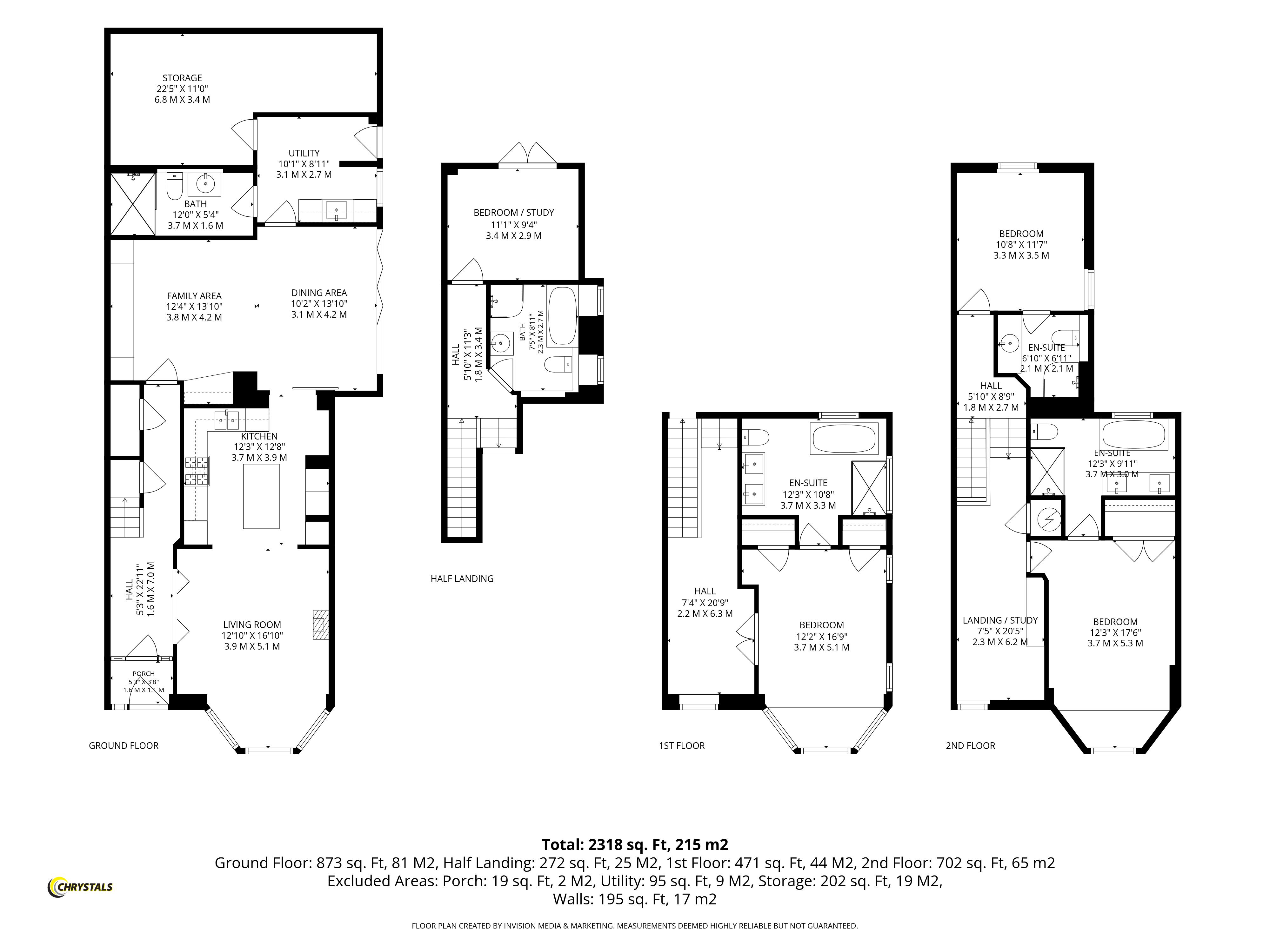 Floorplan - Muirfield, Bradda West Road, Port Erin IM9 6PL. - Plan 1 of 1