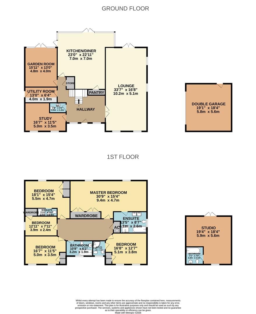 Floorplan - 11 Glen Darragh Gardens, Glen Vine. - Plan 1 of 1
