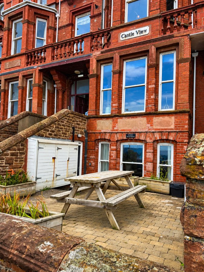 2 bed apartment to rent in Garden Flat, Castleview, Peel, Isle of Man.