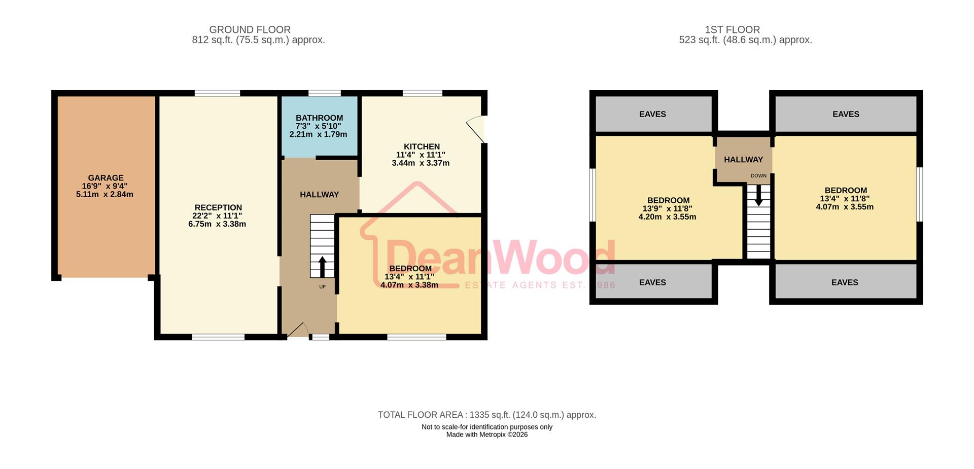 Floorplan - 13 Ballachurry Avenue, Onchan. - Plan 1 of 1