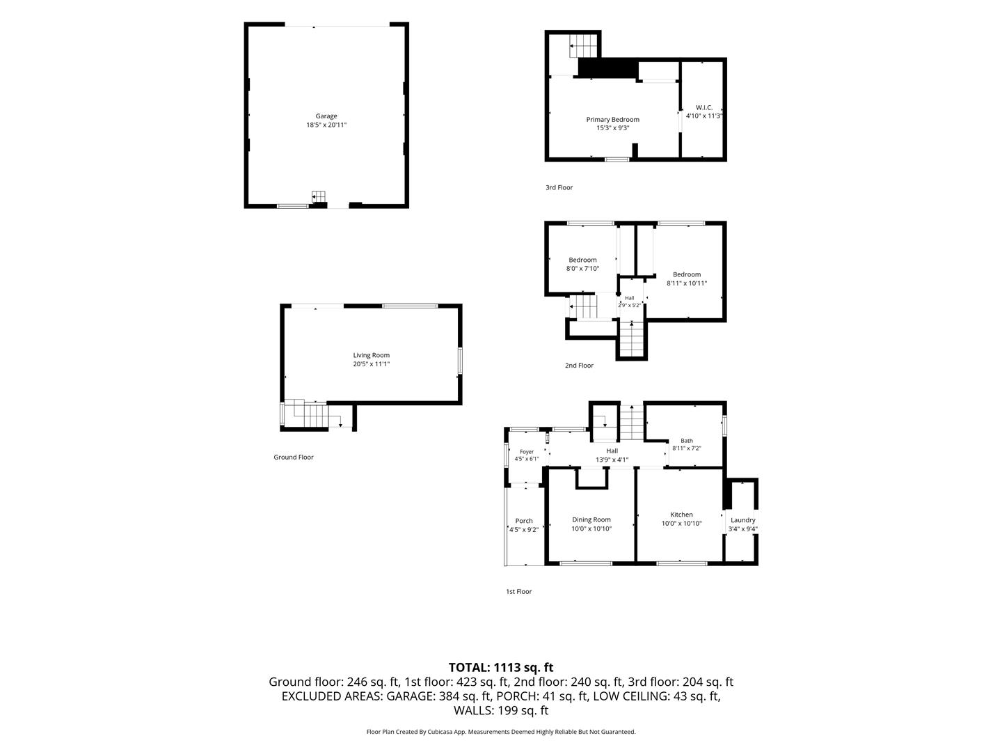 Floorplan - 4 Kerrocoar Drive, Onchan. - Plan 1 of 1