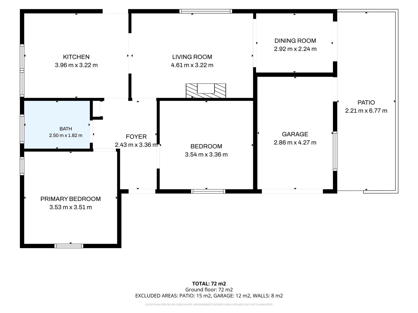 Floorplan - Dunroamin 18 Cannan Avenue, Kirk Michael. - Plan 1 of 1