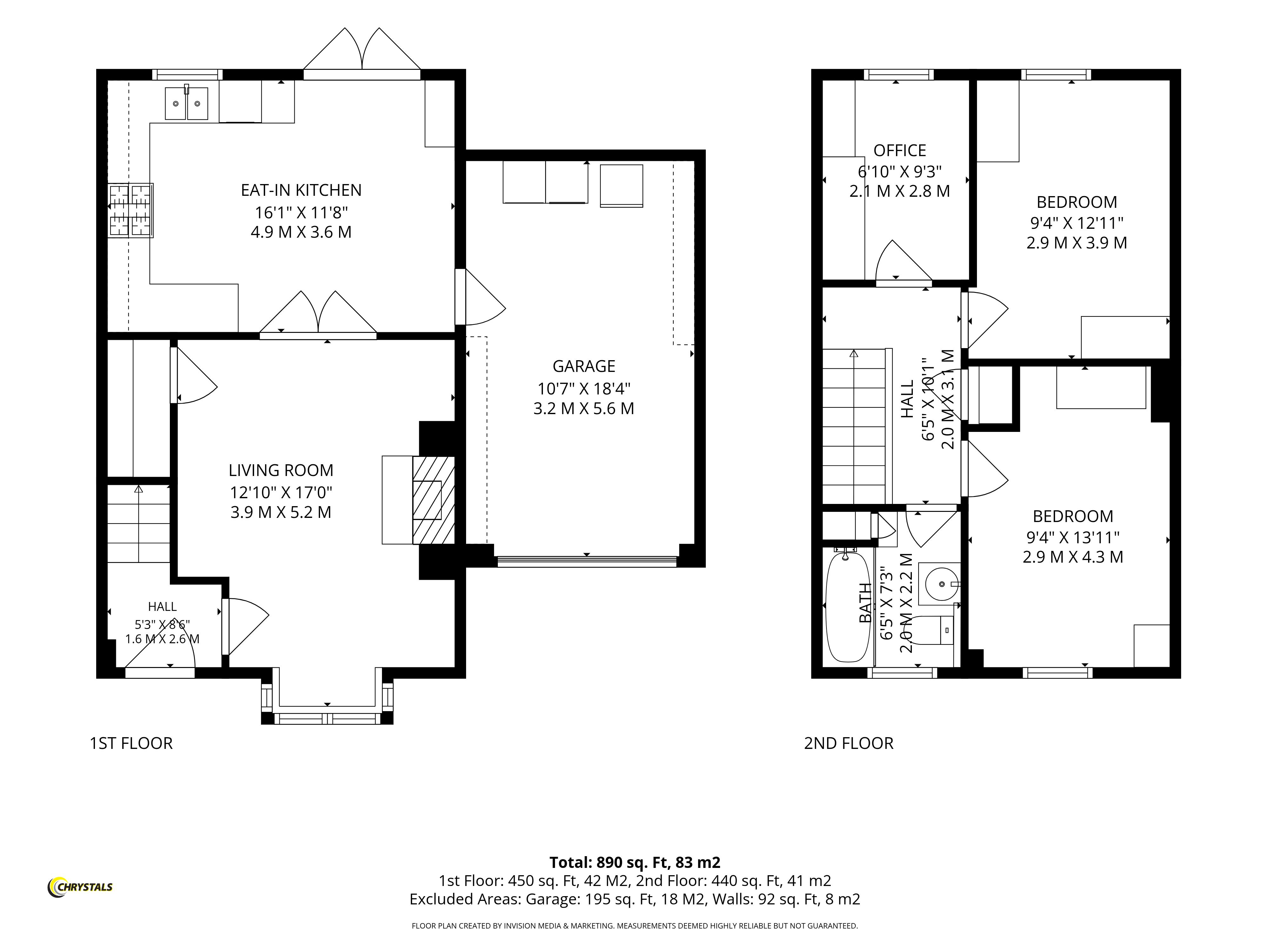 Floorplan - 9 Shirragh Way, Port Erin IM9 6FB. - Plan 1 of 1