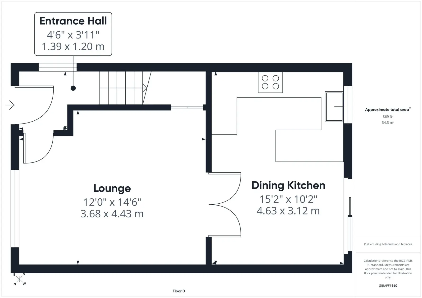 Floorplan - 17 Doves Croft, Douglas, Isle Of Man, IM2 7EJ. - Plan 2 of 3