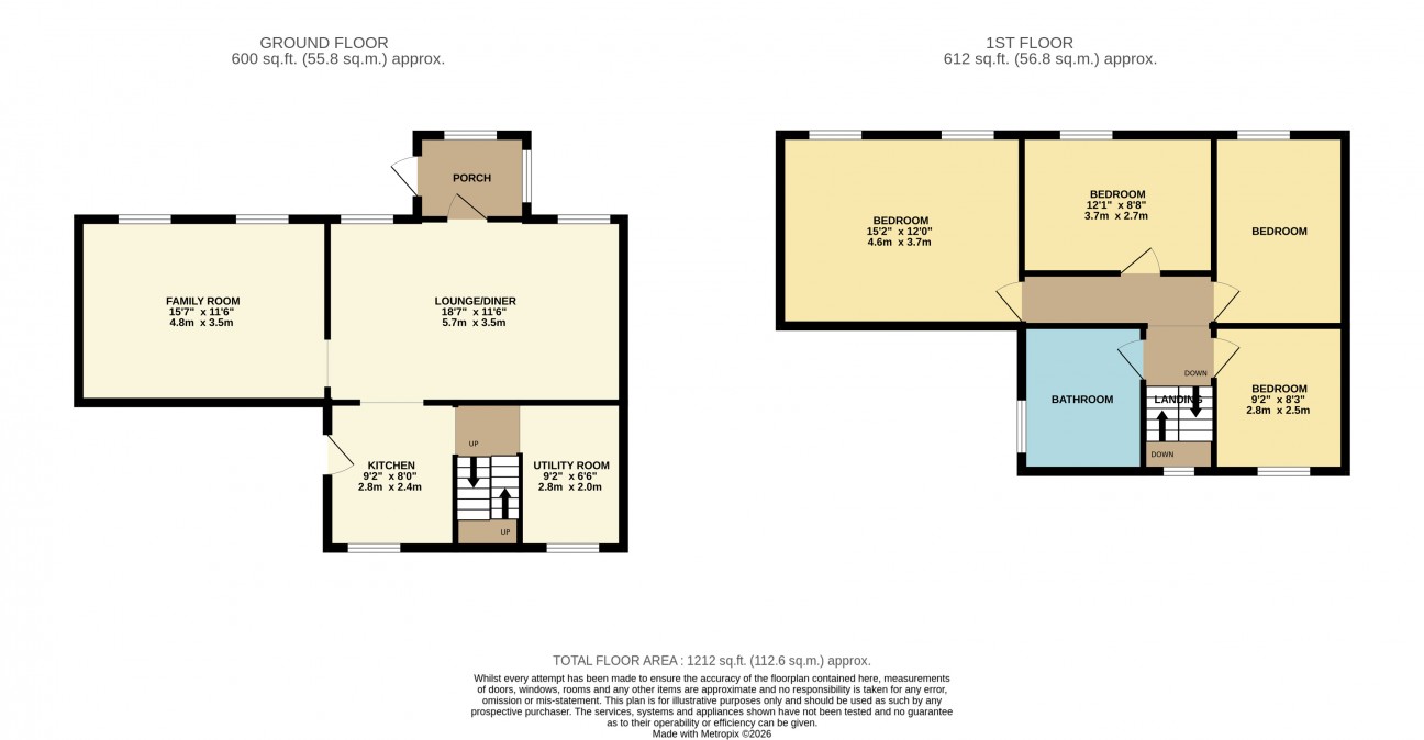 Floorplan - Rose Cottage, Laxey, IM4 7BU. - Plan 1 of 1