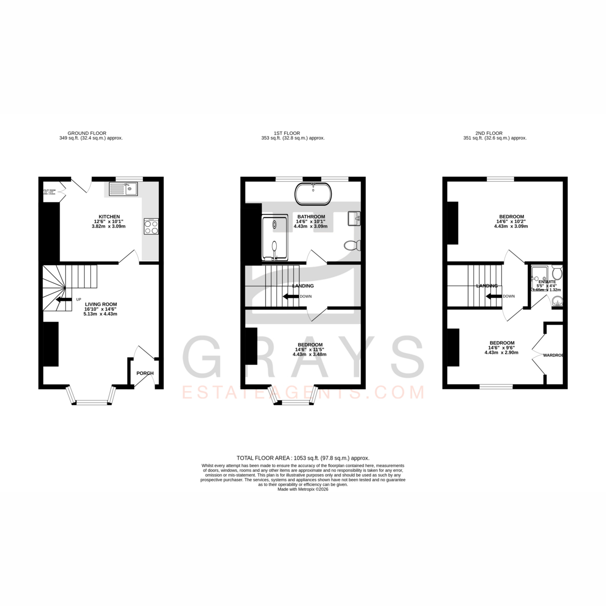 Floorplan - Atholl Street, Isle Of Man, IM5 1, Peel. - Plan 1 of 1