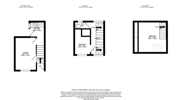 Floorplan - 7 Church Lane, Peel. - Plan 1 of 1