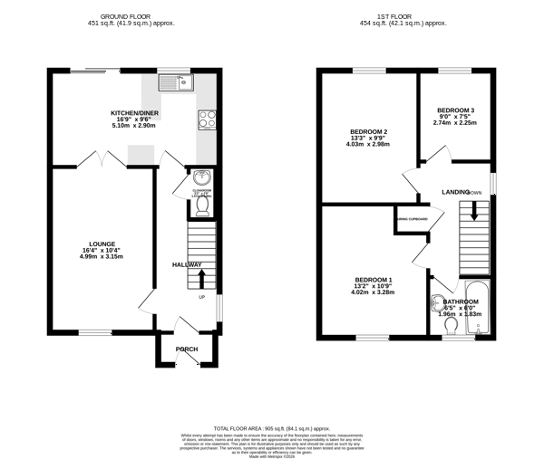 Floorplan - 24 McLeod’s Field, Peel. - Plan 1 of 1