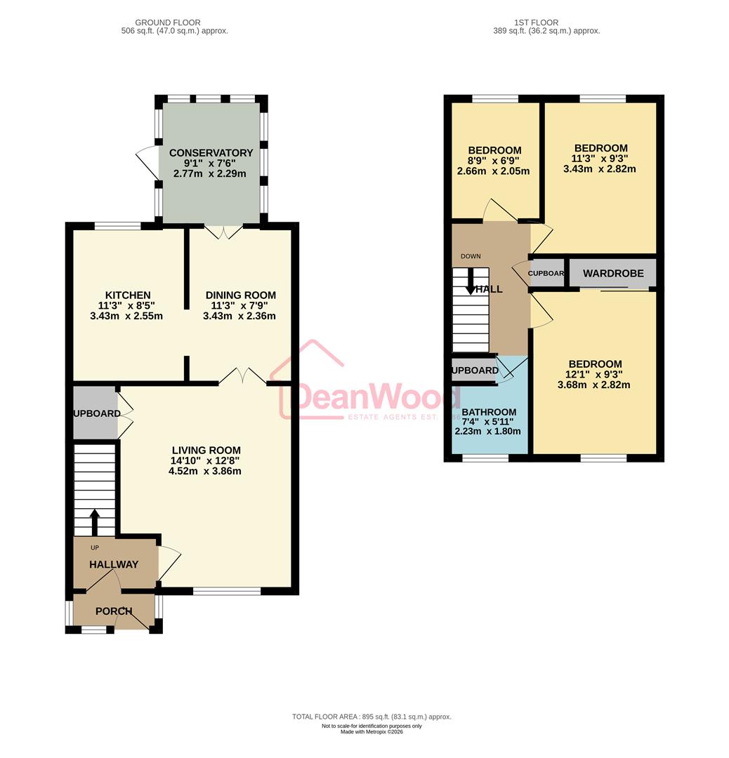 Floorplan - 11 Berry Woods Avenue, Governors Hill, Douglas. - Plan 1 of 1