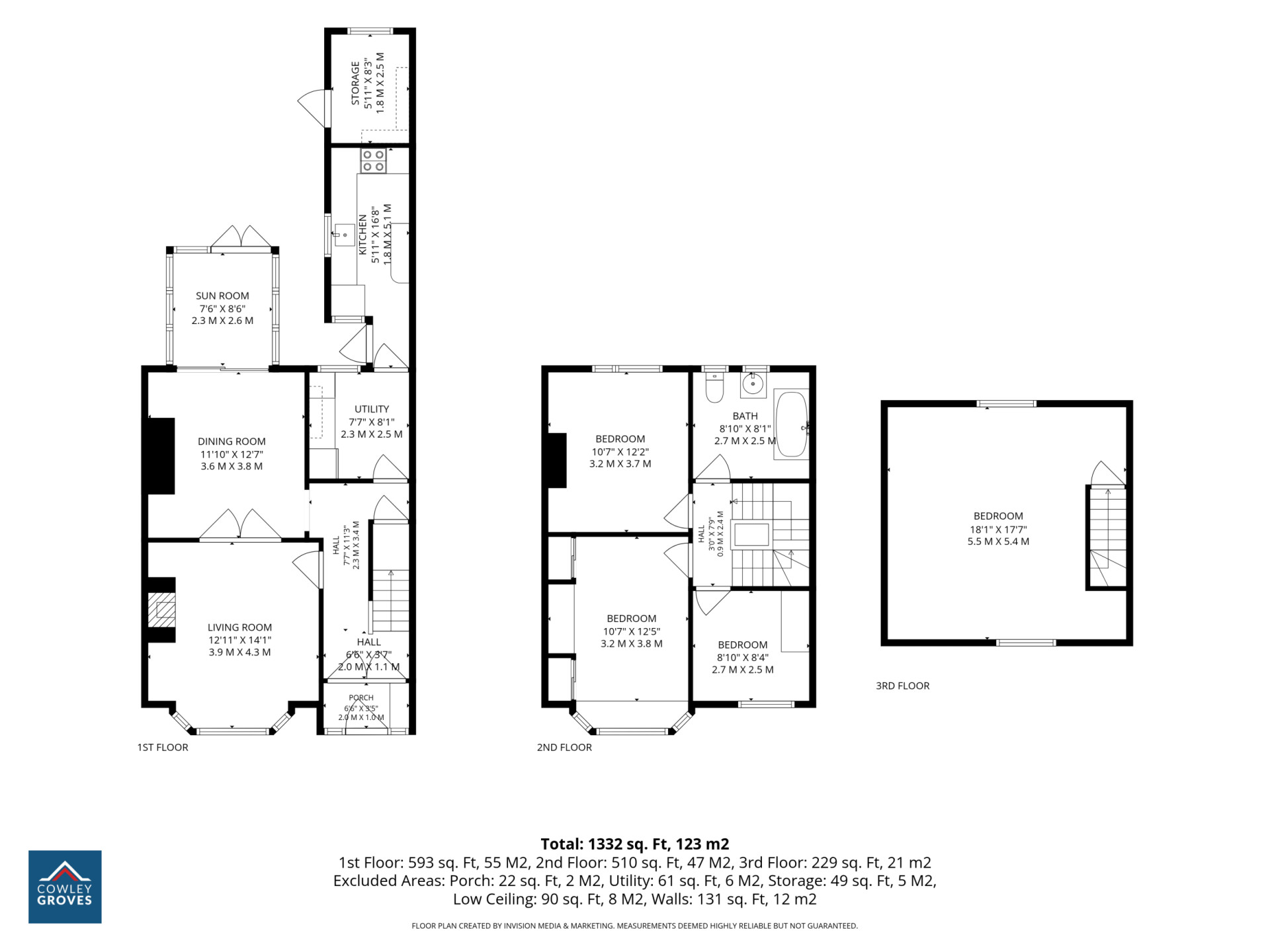 Floorplan - Huxley, 37 Westminster Drive, Douglas, IM1 4EJ. - Plan 1 of 4