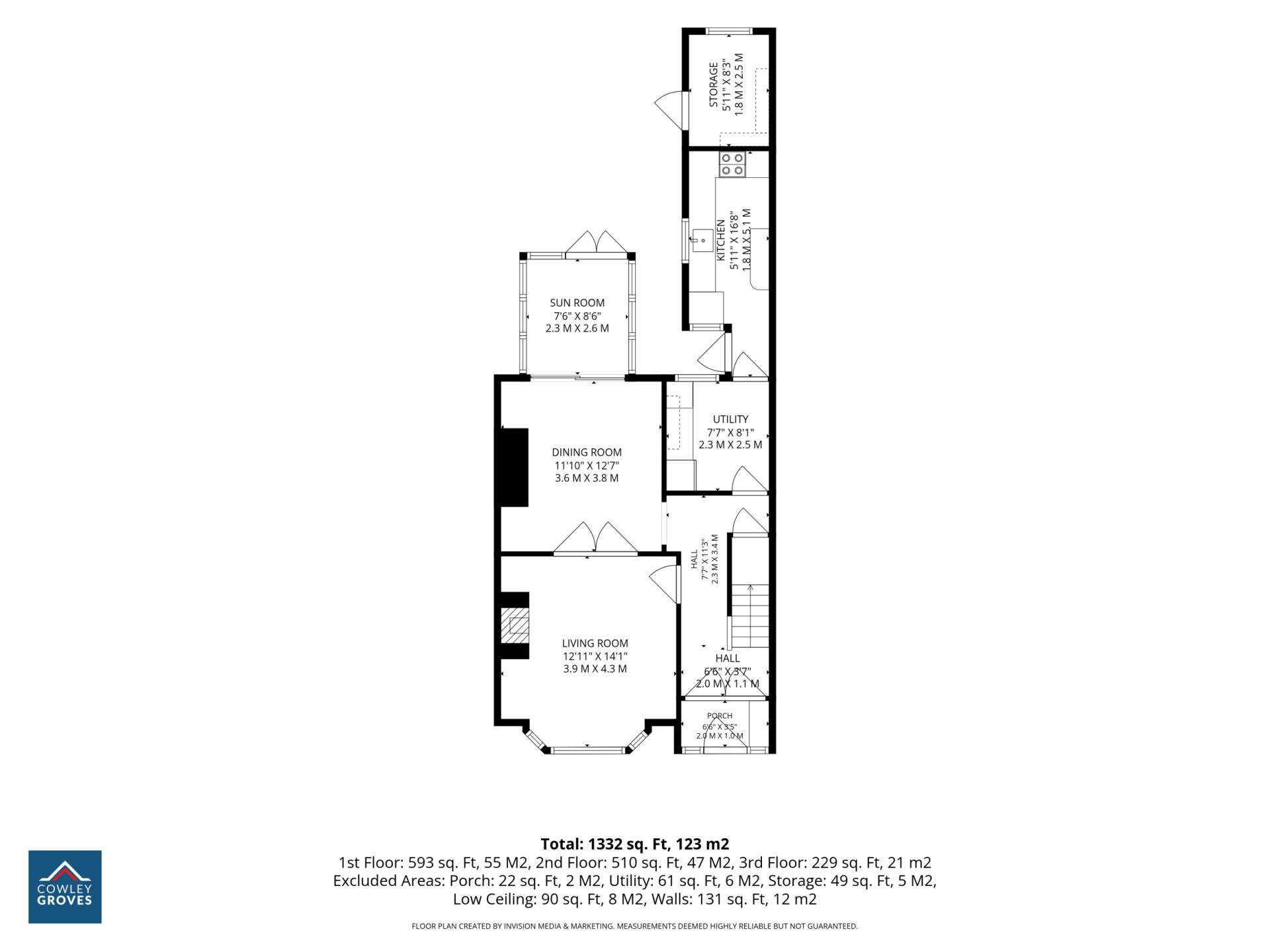 Floorplan - Huxley, 37 Westminster Drive, Douglas, IM1 4EJ. - Plan 2 of 4