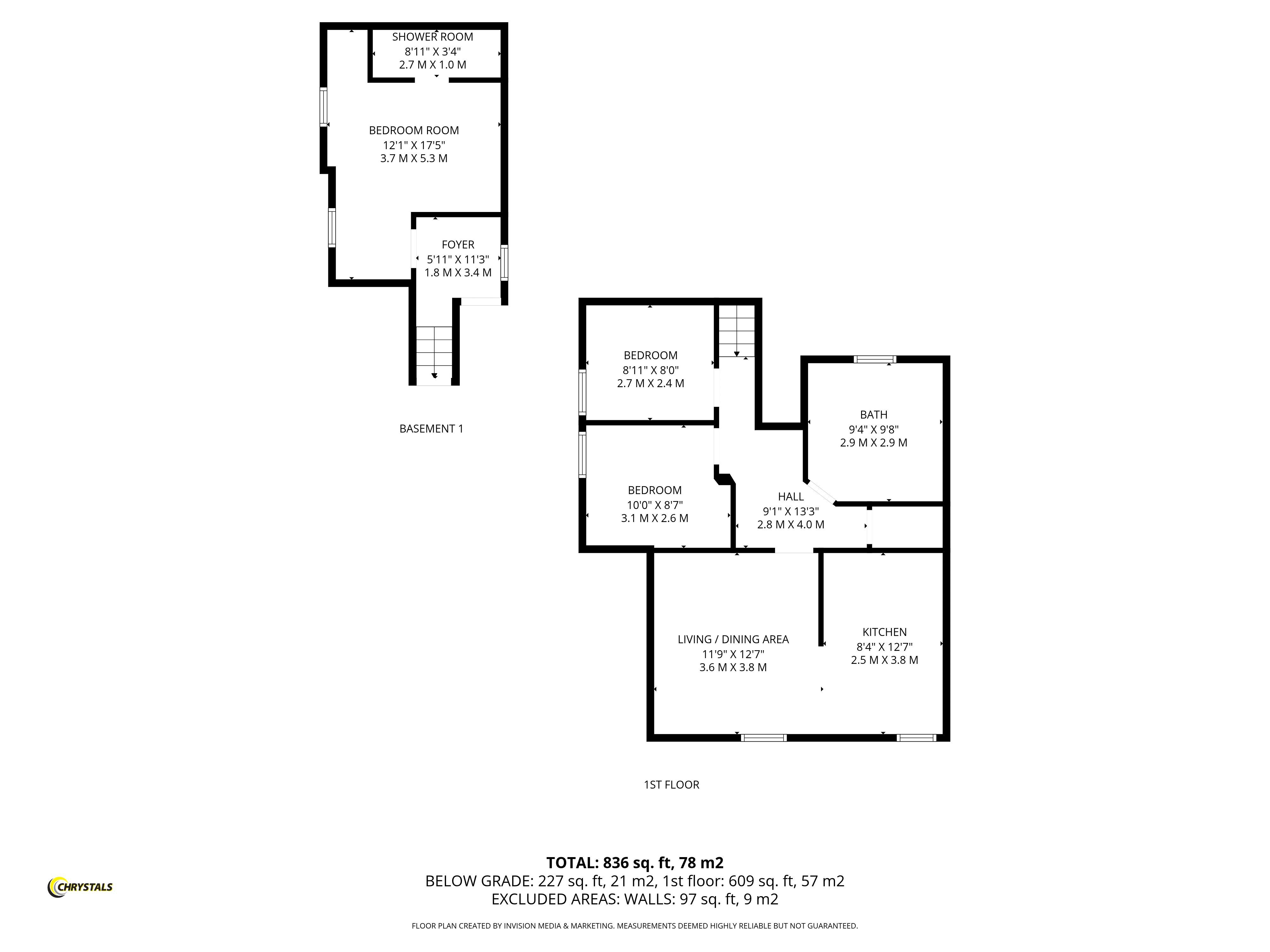 Floorplan - Flat 4, 8 Raphael Road, Douglas IM1 3EH. - Plan 1 of 1