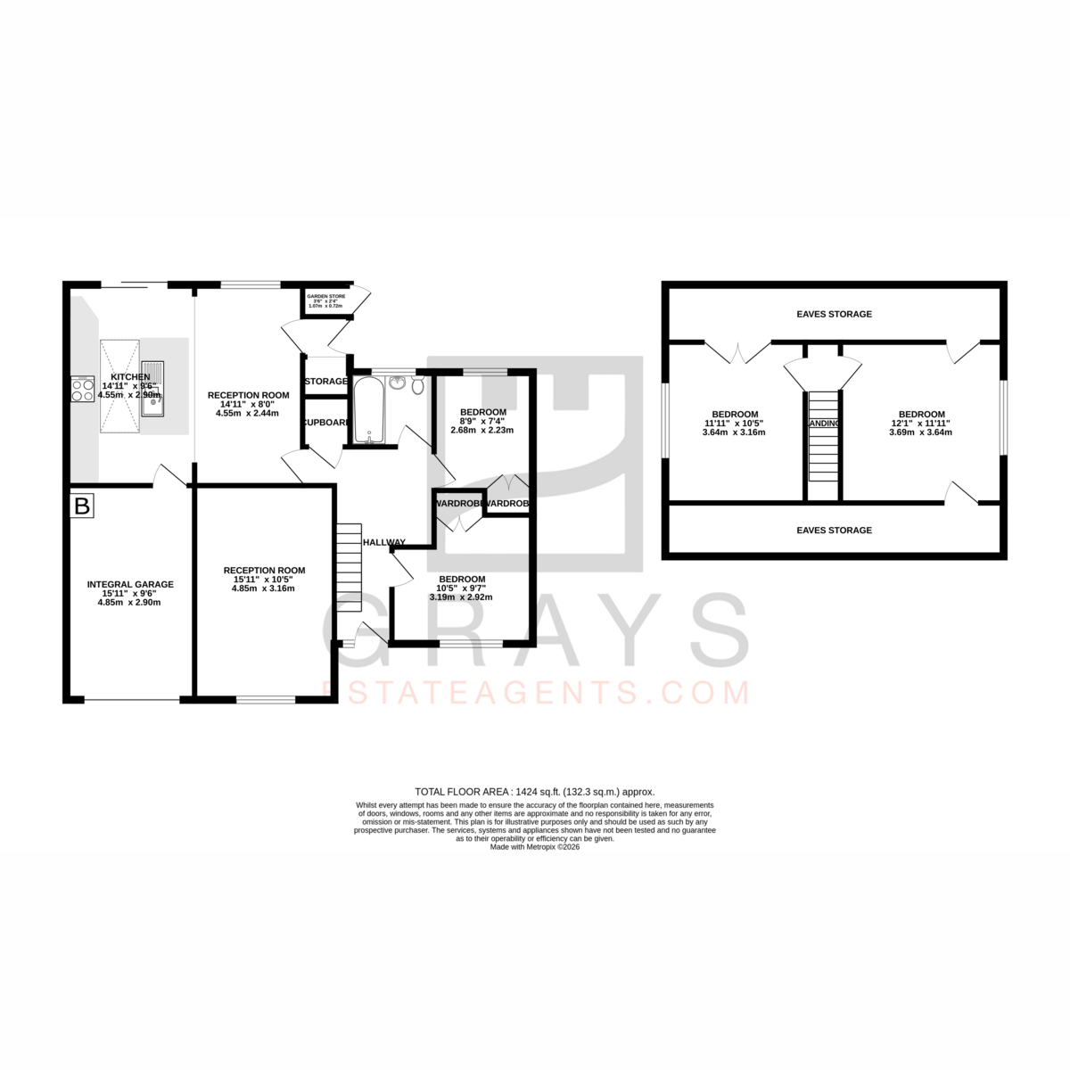 Floorplan - Kissack Road, Isle Of Man, IM9 1, Castletown. - Plan 1 of 1
