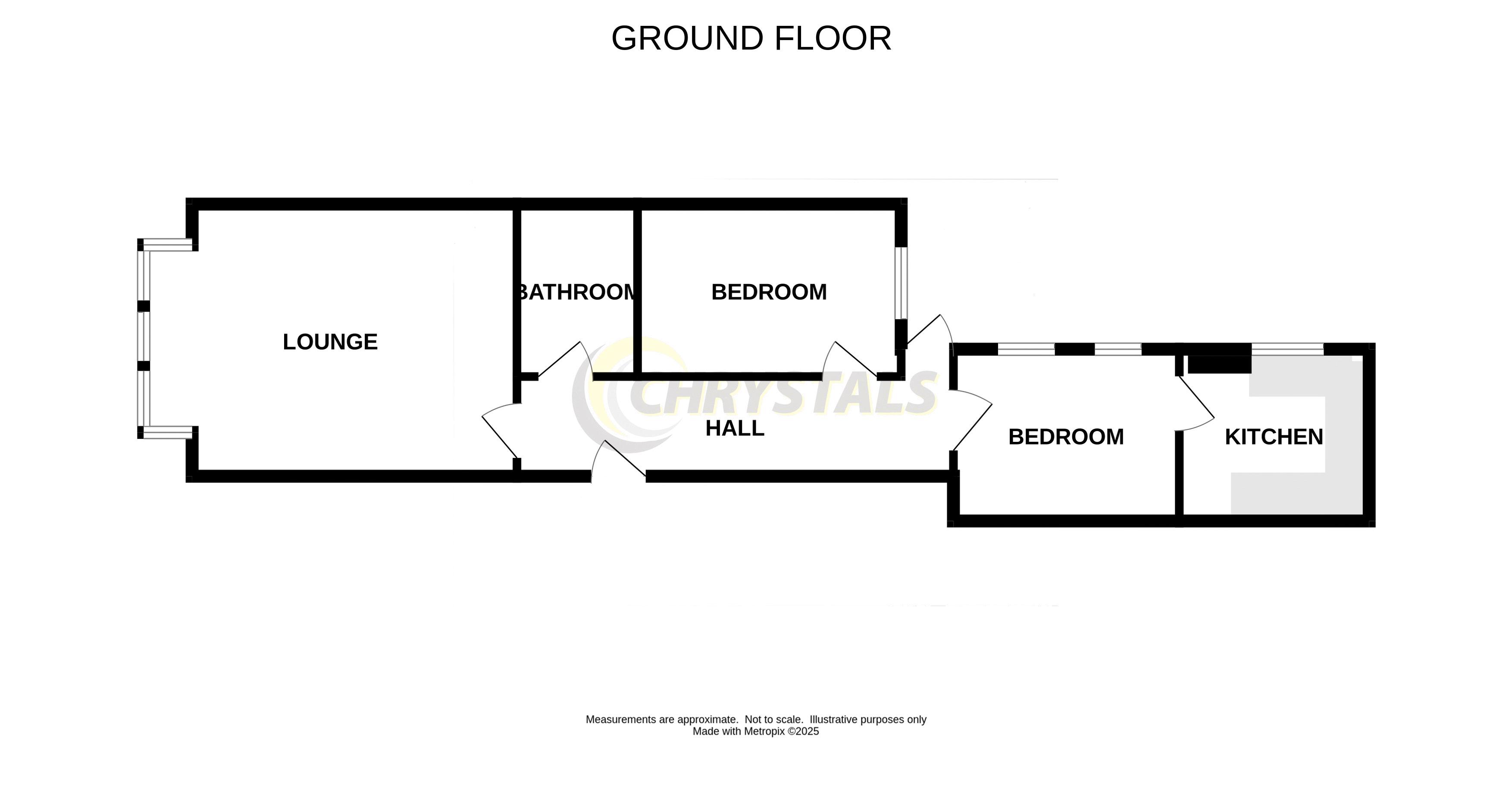 Floorplan - Flat 1, 22A Derby Road, Douglas IM2 3ET. - Plan 1 of 1