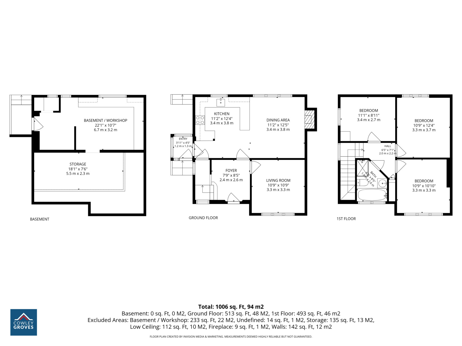 Floorplan - Lakeside, Main Road, Baldrine, IM4 6DU. - Plan 1 of 4