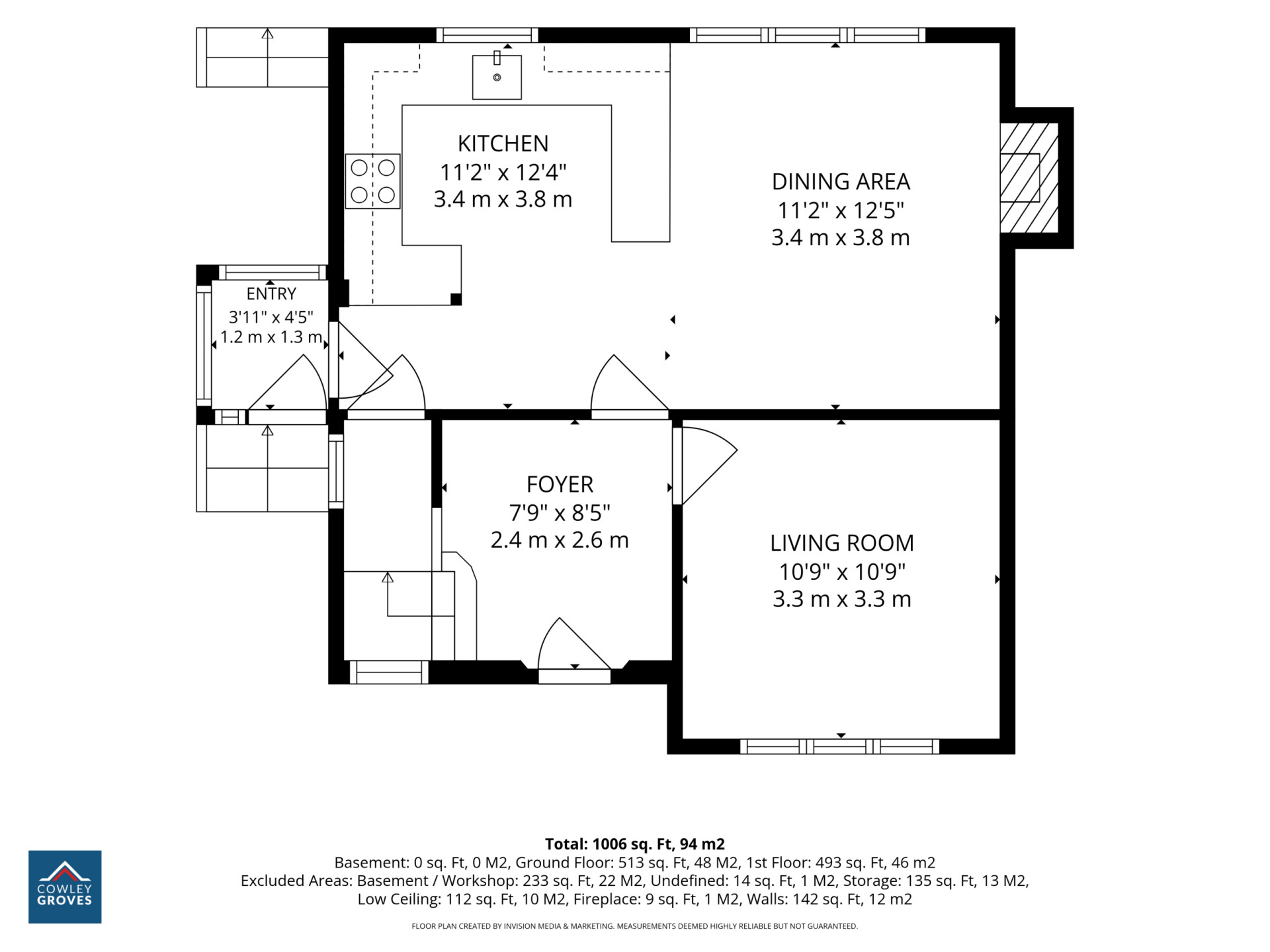 Floorplan - Lakeside, Main Road, Baldrine, IM4 6DU. - Plan 2 of 4