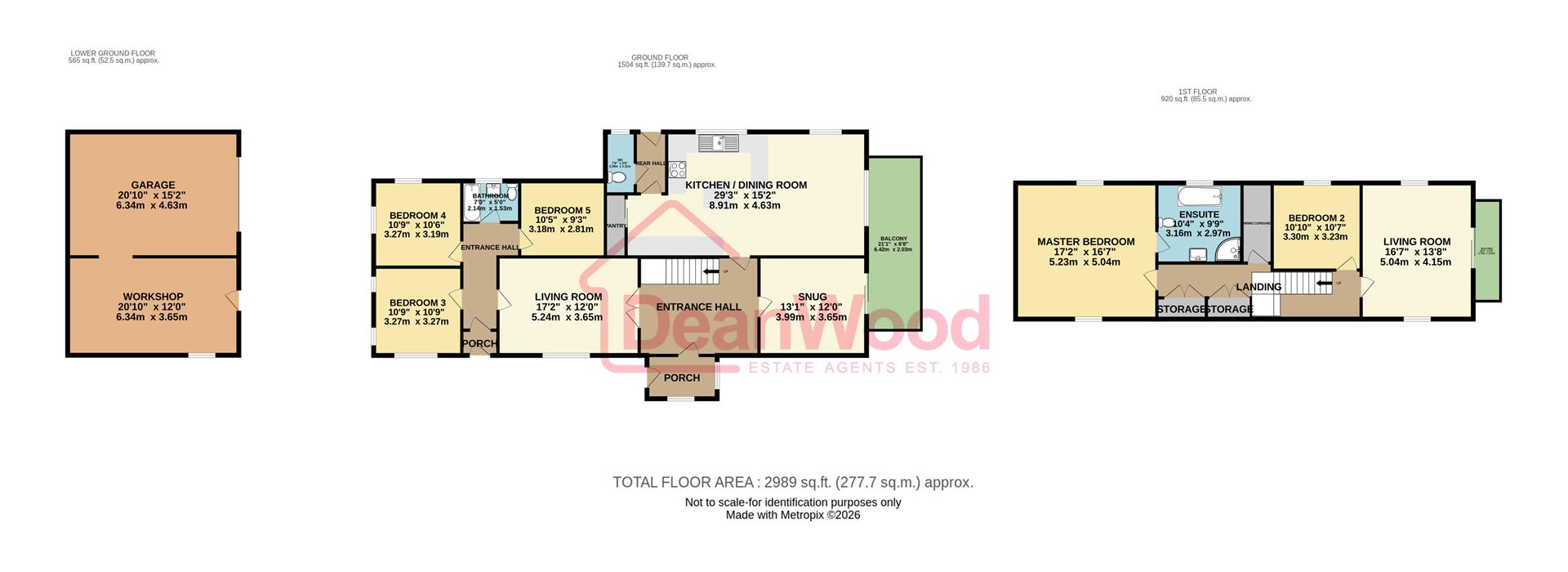 Floorplan - Two Ways, 1 Cronk Road, Union Mills, Isle of Man. - Plan 1 of 1