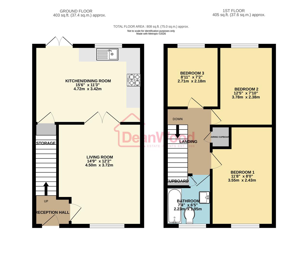 Floorplan - 7 Ballacottier Meadow, Douglas, Isle of Man. - Plan 1 of 1