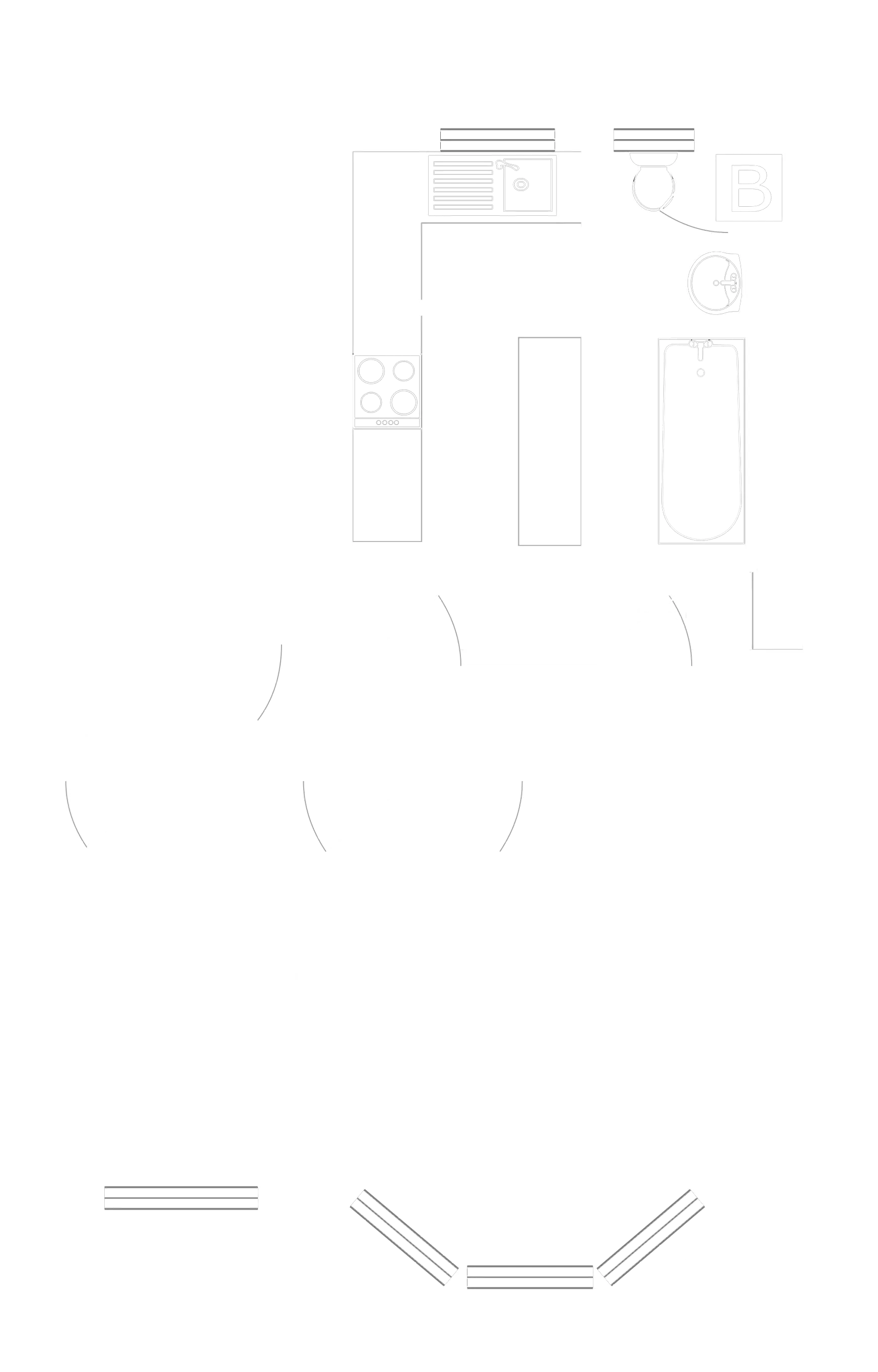 Floorplan - Flat 2, 2 Belmont Terrace, Circular Road, Douglas. - Plan 1 of 1