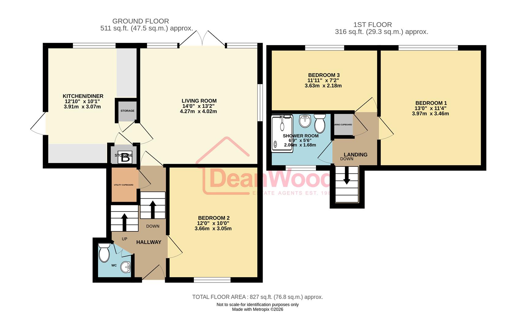 Floorplan - 2 Ennerdale Avenue, Onchan, ISLE OF MAN. - Plan 1 of 1