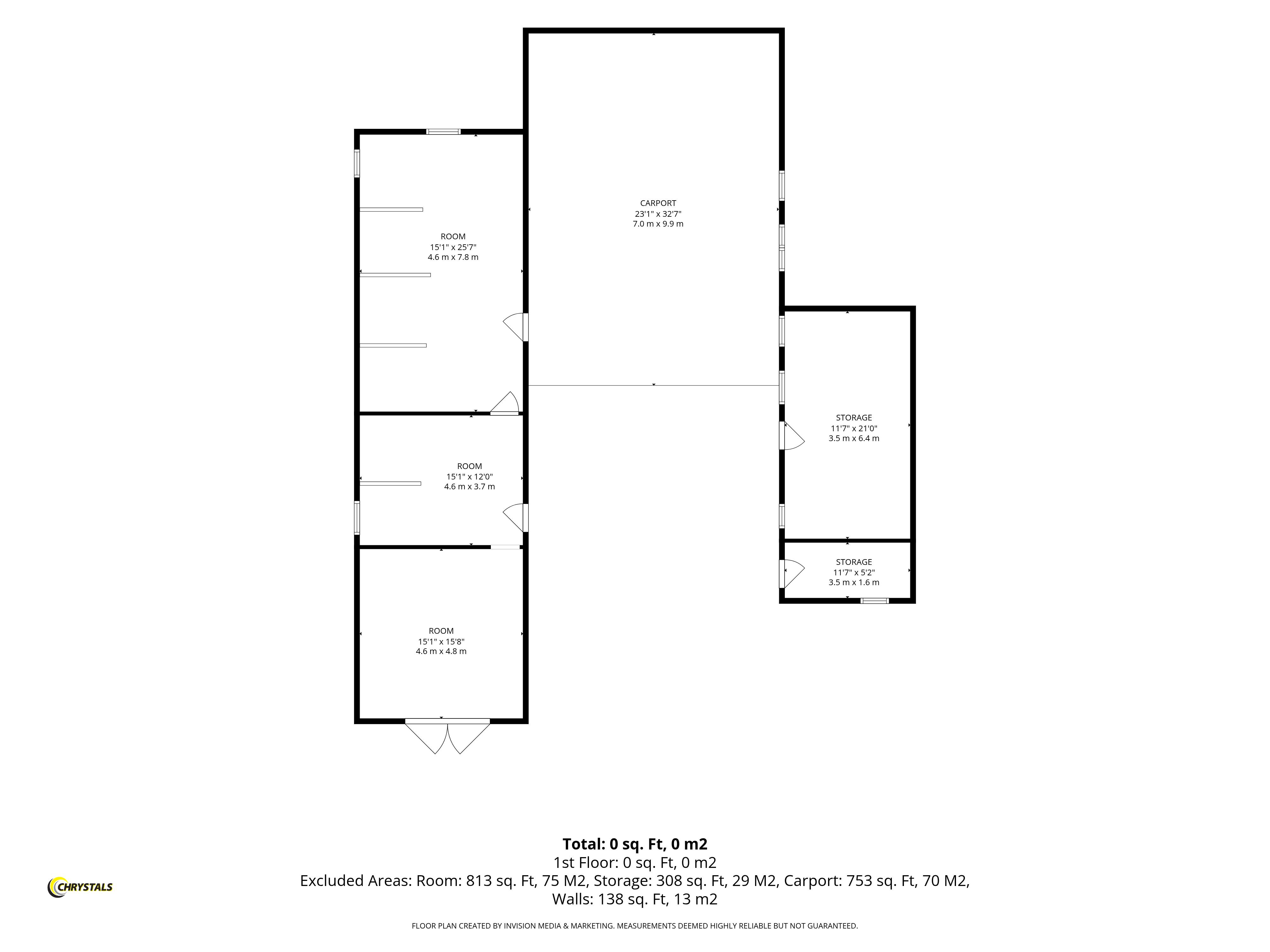 Floorplan - Ballavarteen West, Grenaby Road, Regaby IM7 4AN, St Judes. - Plan 2 of 2