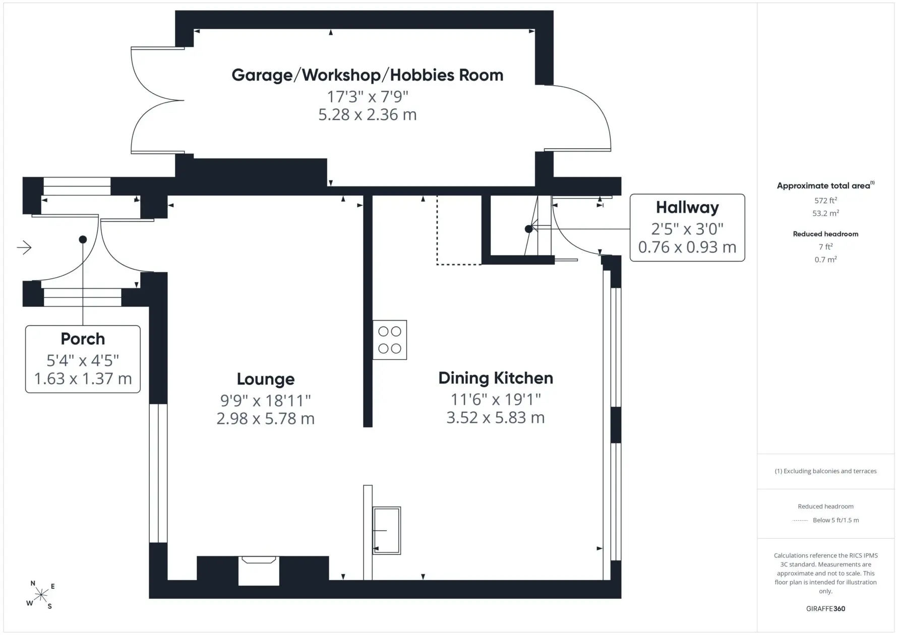 Floorplan - 16 Ellan Park, Ramsey, Isle Of Man, Isle Of Man, IM8 3NS. - Plan 2 of 3