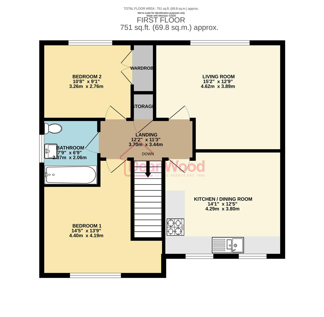 Floorplan - 8 Sycamore Grove, Douglas, Isle of Man. - Plan 1 of 1