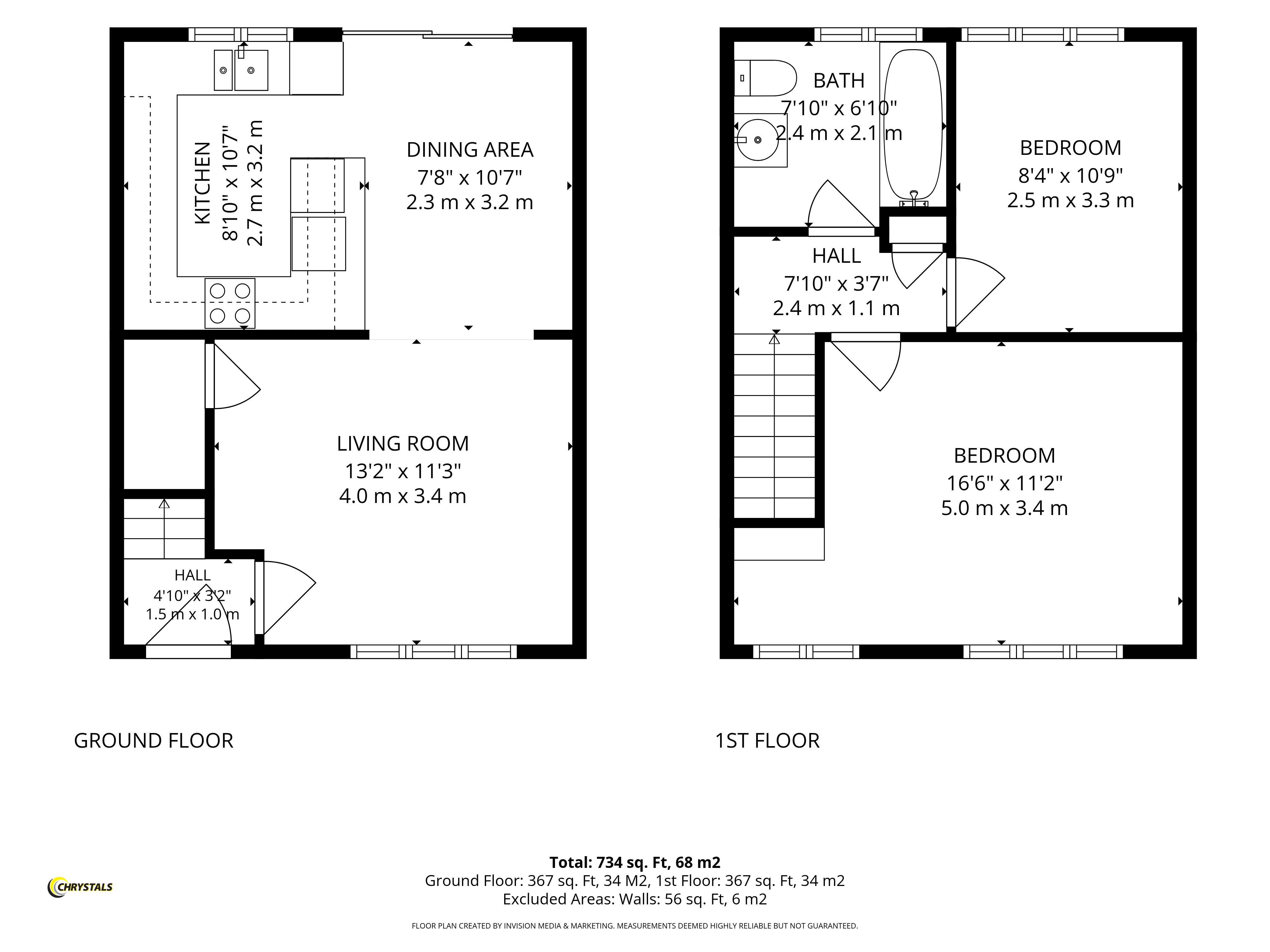 Floorplan - 20 Creggan Lea, Port St Mary IM9 5BD. - Plan 1 of 1
