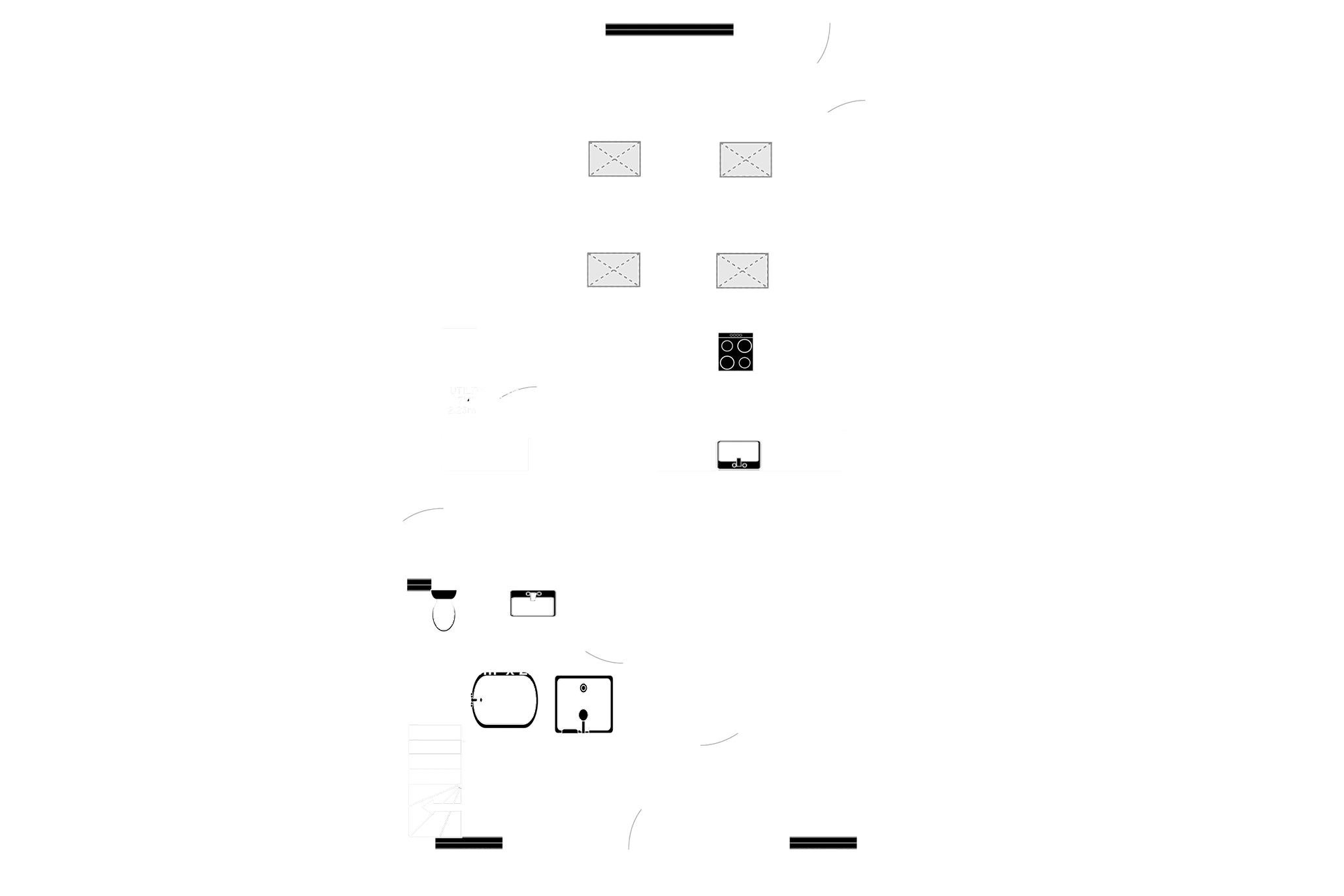Floorplan - The Workshop, Victoria Terrace, Glen Road, Laxey. - Plan 1 of 2