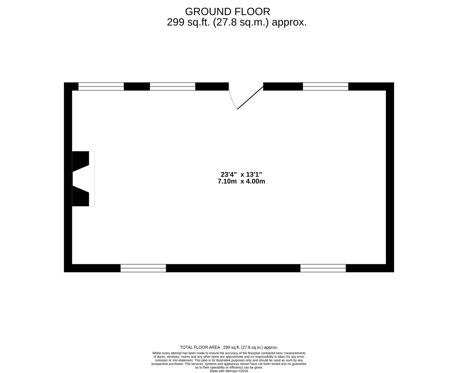Floorplan - Pinfold Cottage, Lezayre, Ramsey, IM7 2AJ. - Plan 1 of 1