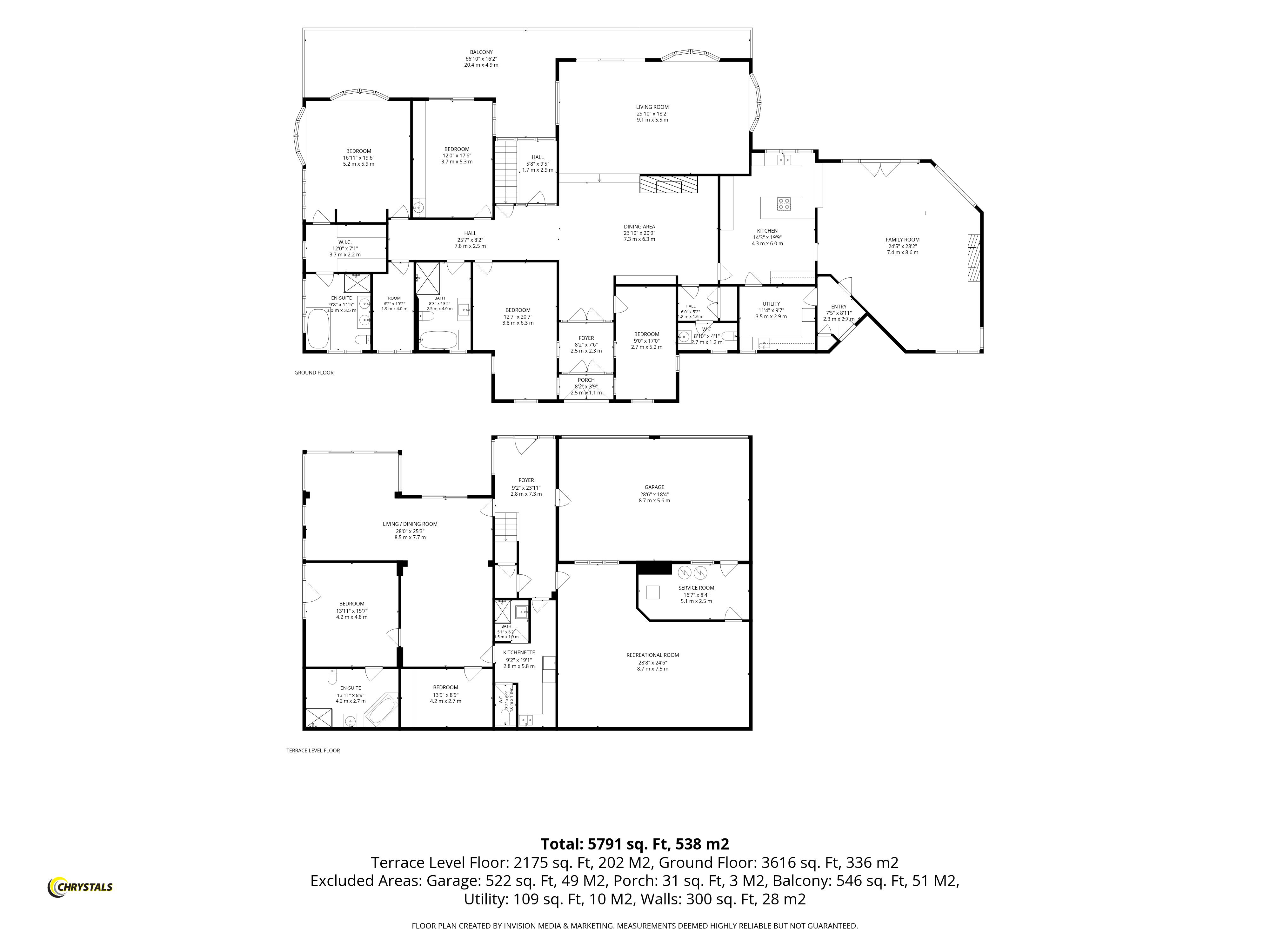 Floorplan - Lhannon Shee, School Lane, Santon IM4 1EG. - Plan 1 of 2